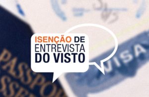 Dispensa de entrevista para renovação de alguns vistos americanos